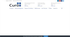 Desktop Screenshot of curosupport.co.uk
